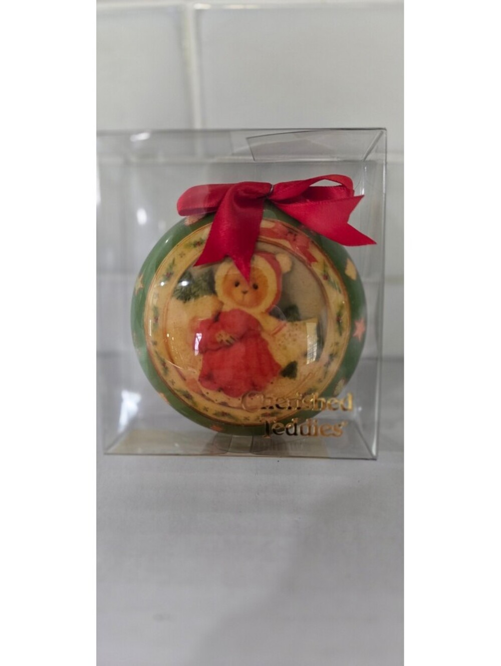 Enesco Cherished Teddies Christmas Ornament 1996 Priscilla Hillman